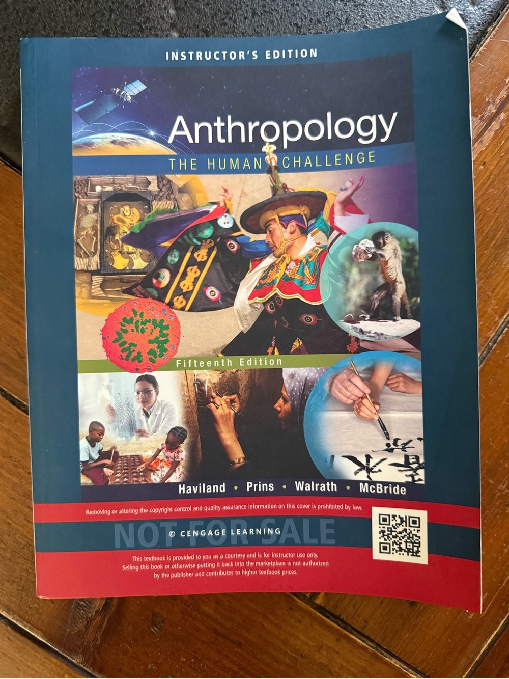 Anthropology: The Human Challenge Instructor's Edition - 15th Edition